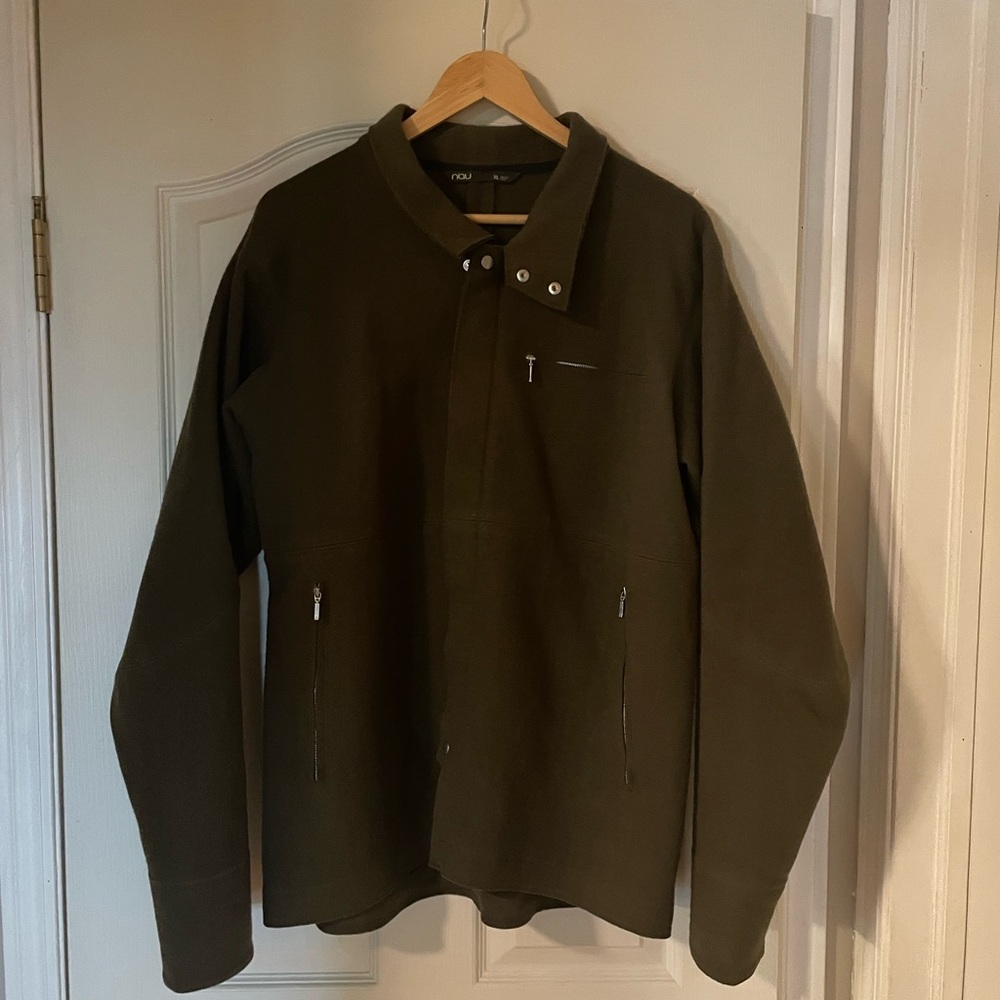 Nau Men's Dark Green Lightweight Jacket